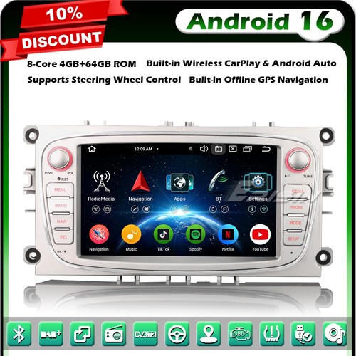 Android 64go gps autoradio - 16,