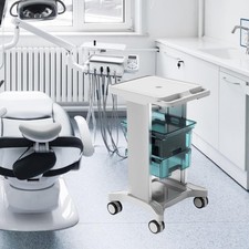 Chariot de laboratoire mobile pour salon de coiffure 44,5 x 41,5 x 76,2 cm