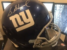 NY Giants STERLING SHEPARD Signed Full Size Replica Helmet AUTO Stenier Sport