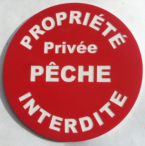 Panneau propriété privée - propriÉtÉ,
