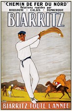 Affiche chemin de fer Nord -