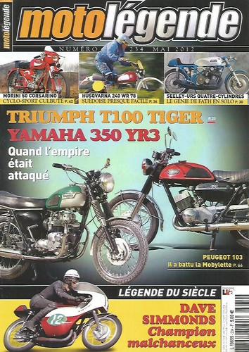 Moto legende 234 - legende, triumph