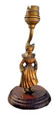 Lampe statue bronze Bretonne