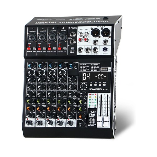 Console mixage canaux - canaux, usb