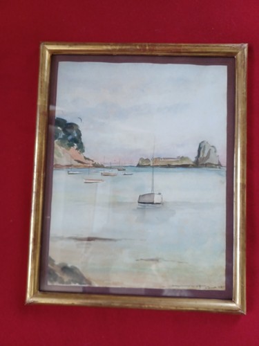 Tableau aquarelle authentique - aquarelle,