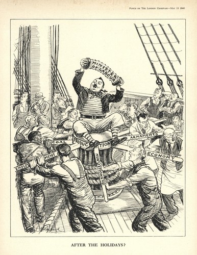 British homfront cartoon - ww,