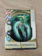 CARTE METAL CARD HARPUS RARE 10/48C BATTLE BRAWLERS BAKUGAN 2008