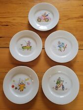 SERVICE de 5 ASSIETTES A