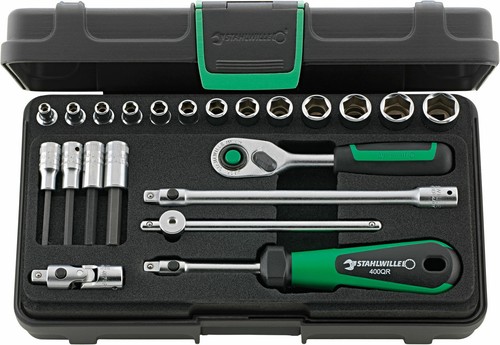 Stahlwille socket set - socket, 1/4"