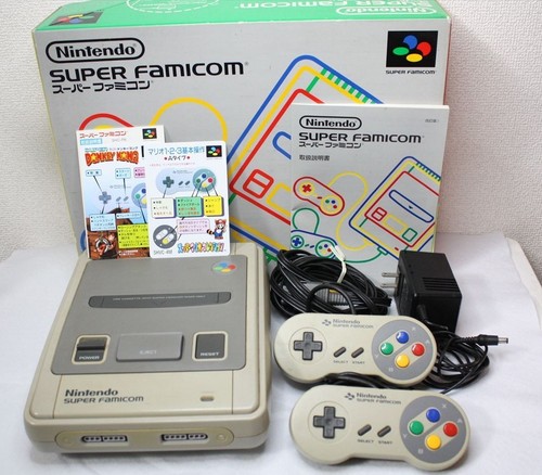 Console nintendo super famicom - super,