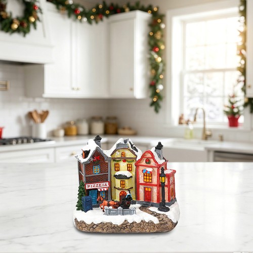 Maison village noël - maison, de