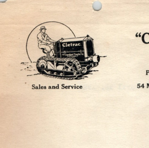 1928 holyoke mass cletrac tank - holyoke,