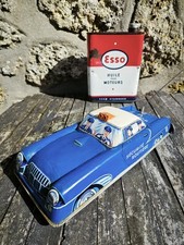 Ancienne Voiture de Police Joustra Sécurité Routière Antique Tin toy