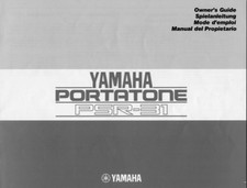 Yamaha PSR-31 Instruction
