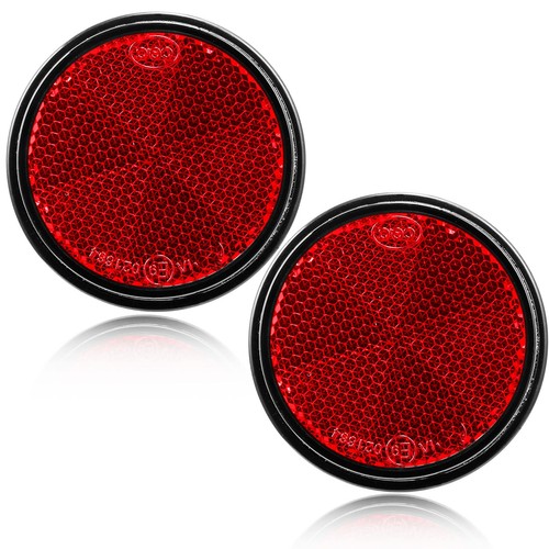 2xcatadioptre rond rouge ø60 - 2xcatadioptre,