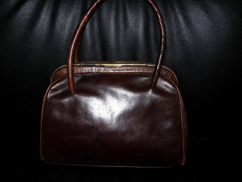 Sac main cuir - à,