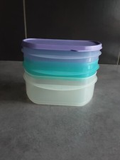 Lot de boîtes Tupperware empilables