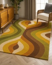Tapis rétro des années 70 