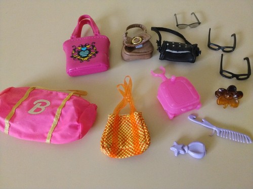 Lot accessoires barbie sacs - lot,