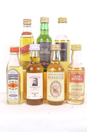 Whisky lot de 7 - 5,