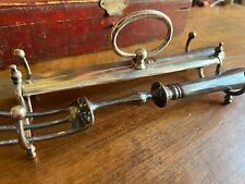 Porte Couvert de Service & Couvert a Gigot Métal Argenté Monogramme