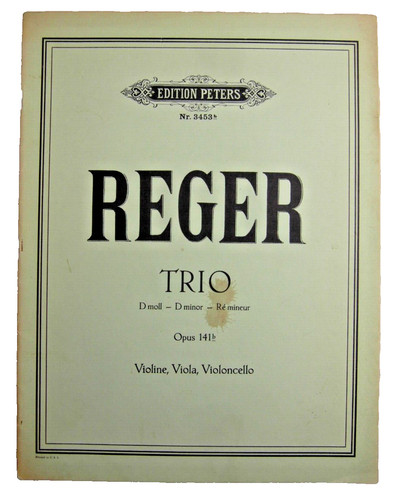 Ancienne notes reger trio - ancienne,