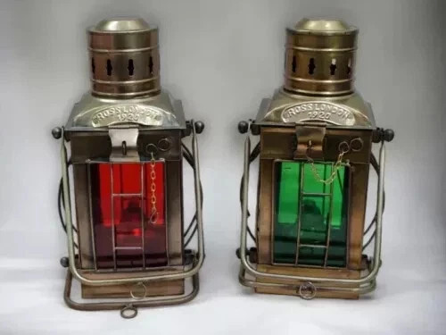 Ancienne lampe pétrole - lampe, à