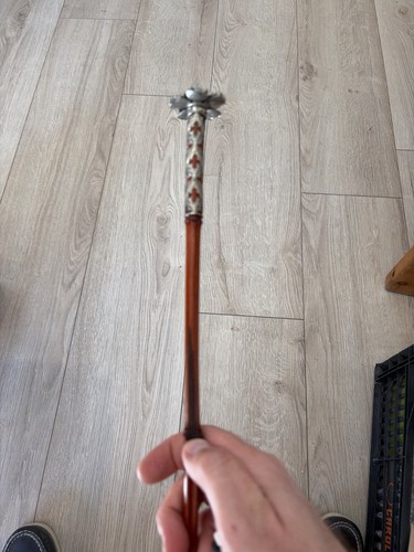 Canne ancienne bambou - ancienne, en