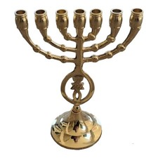 Bougie vintage Menorah 8,25"