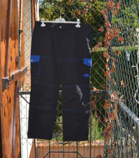 pantalon de travail femme multi poches taille 48 logo carrefour