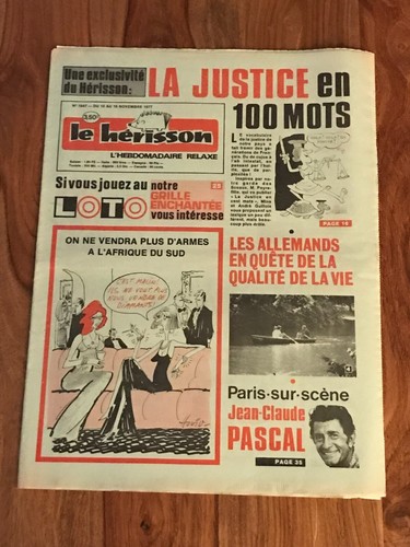 Journal hérisson 1647 - hérisson,