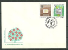 Pologne Enveloppe FDC