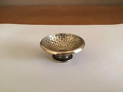 Salière panier en - en, argent