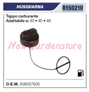 Bouchon carburant husqvarna - de,