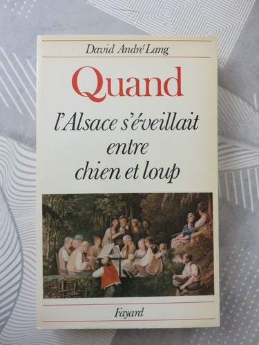 Alsace quand l - alsace, l'alsace
