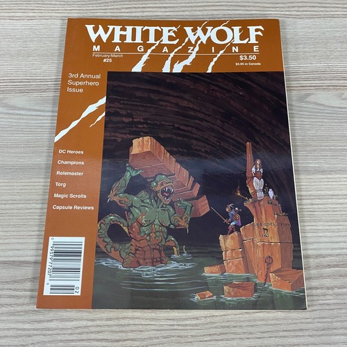 Magazine white wolf numéro - wolf, 25