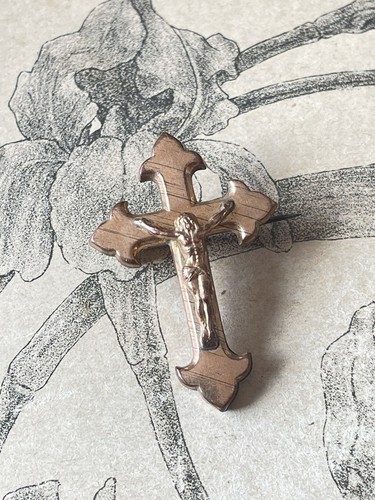 Ancienne broche religieuse - ancienne,