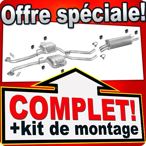 Ligne pot échappement pour - ligne,