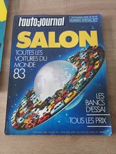 Magazine L'Auto Journal Toutes les voitures du Salon 83