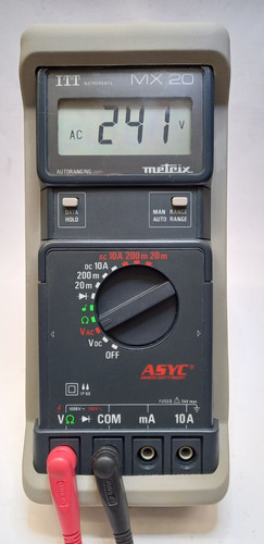 Multimètre métrix ip66 - multimètre, 20