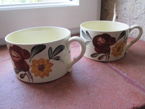 Tasses faïencerie digoin - tasses,