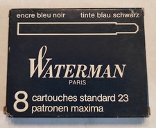 Cartouche Waterman Paris