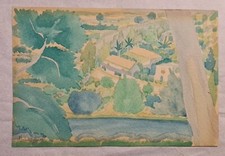 Tableau impressionniste signé