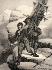Manfred Chasseur LITHOGRAPHIE