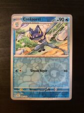 Carte Pokémon REVERSE Croâporal 040/142 SCR Couronne Stellaire FR NEUF