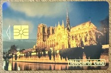 TELECARTE 5U NOTRE-DAME PARIS RÉF PHONECOTE Gn45 PHONECARD CARTA SCHEDA CARTE