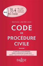 Code de procédure civile 2020