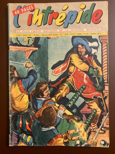 Intrépide 387 3 1957 - l'intrépide, du