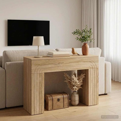 Table basse bois ingénierie - table,
