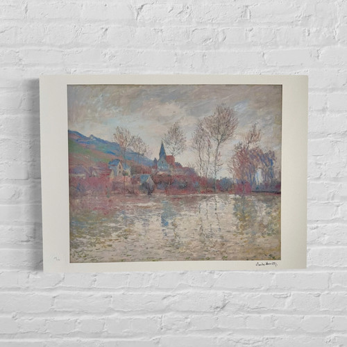 Claude monet inondation - claude,